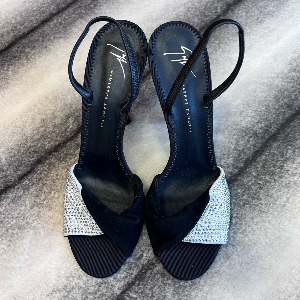 Giuseppe Zanotti Alien 115mm Crystal Embellished Heels